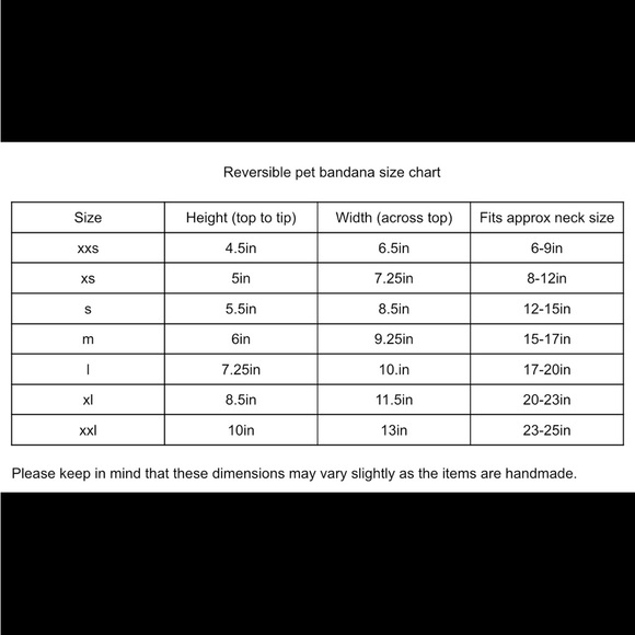 Handmade Reversible pet bandana in plaid paw print design - Picture 2 of 5